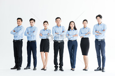 企業(yè)團隊藍領形象圖片素材_免費下載_jpg圖片格式_VRF高清圖片501231712